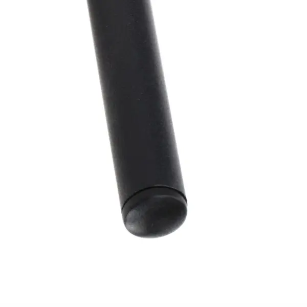 Stoel | DANNE | Houtlook (Walnoot) | Zwarte Poten | 485x530x820(h)mm