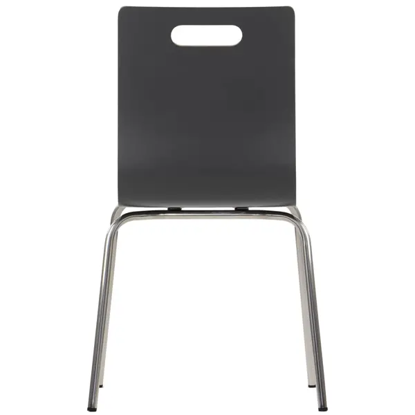 Stoel | DANNE | Grijs | RVS Poten | 485x530x820(h)mm