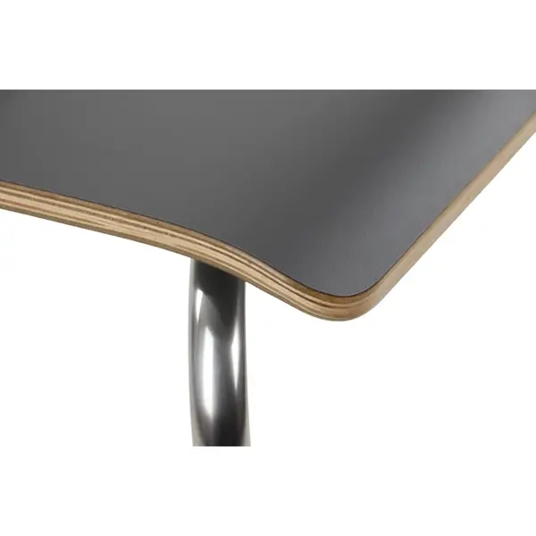 Stoel | DANNE | Grijs | RVS Poten | 485x530x820(h)mm
