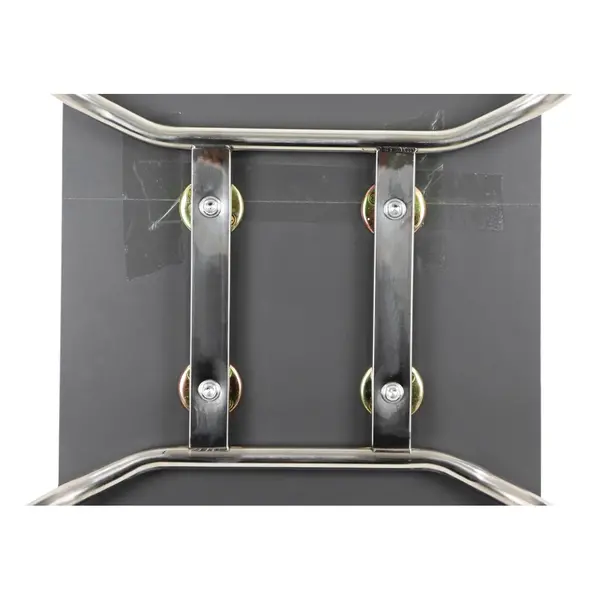 Stoel | DANNE | Grijs | RVS Poten | 485x530x820(h)mm