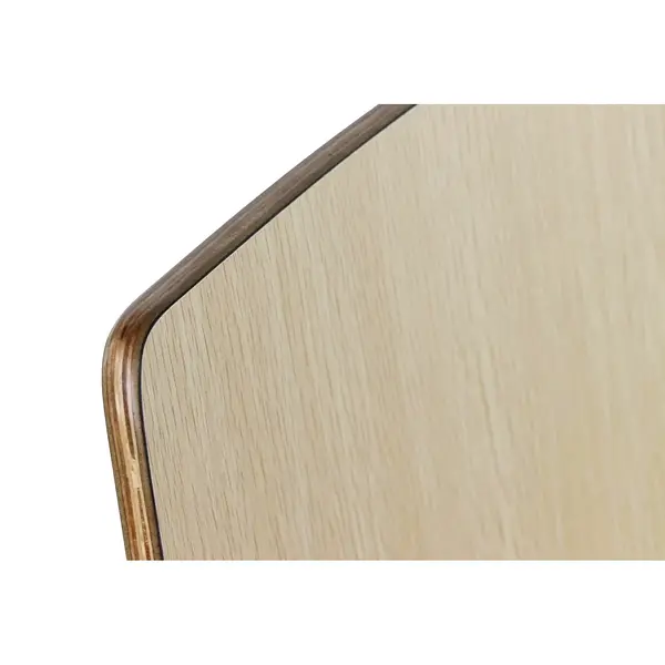 Stoel | DANIS | Houtlook (Naturel) | Witte Poten | 485x530x820(h)mm