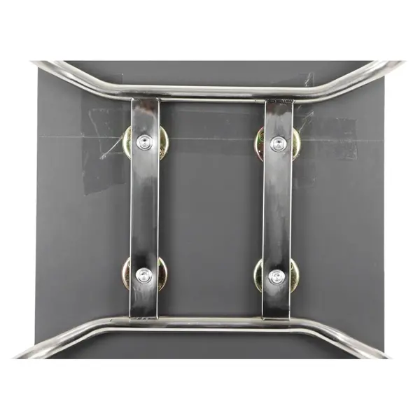 Stoel | DANIS | Grijs | RVS Poten | 485x530x820(h)mm