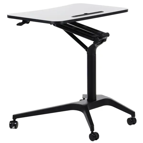 Zit-/Statafel | CRANE | Hout/Staal | Zwart | Indoor | 720x710x735-1040(h)mm
