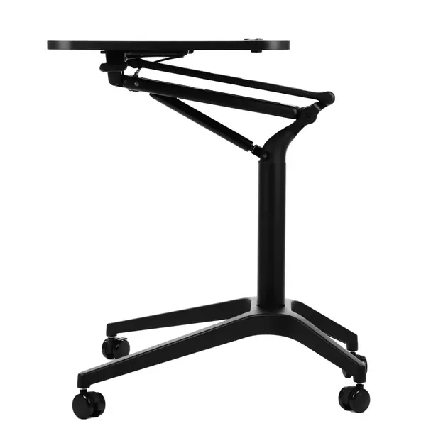 Zit-/Statafel | CRANE | Hout/Staal | Zwart | Indoor | 720x710x735-1040(h)mm