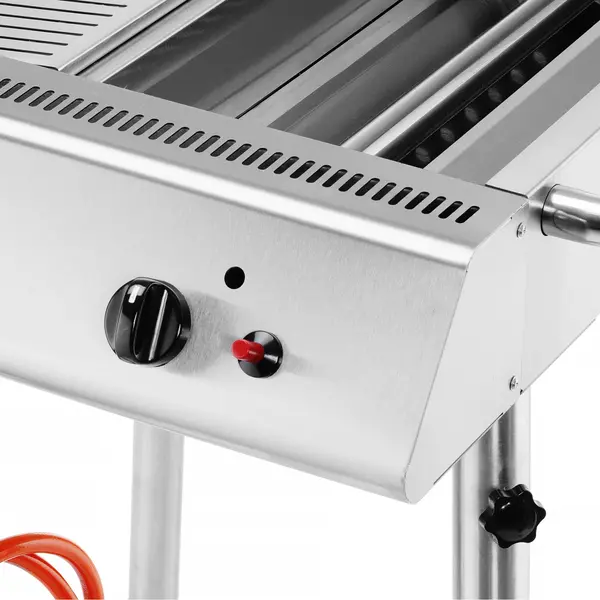 Barbecue | XANTOS | Propaangas | 2 Roosters (540x540) | 2 Branders | 9.5kW | 770x710x870(h)mm