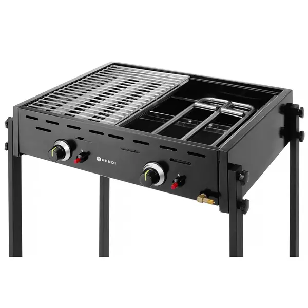 Barbecue | RoastMaster | Propaangas | 2 Roosters (640x470) | 2 Branders | 11.6kW | 790x560x900(h)mm