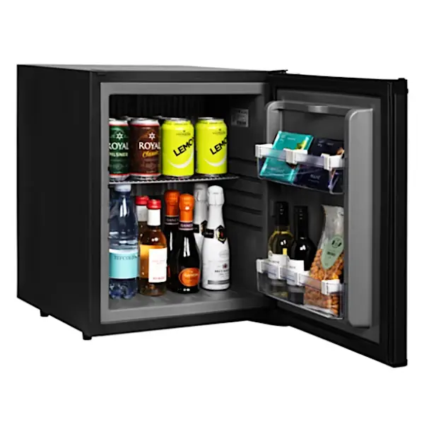 Minibar | SERIE TM | 28L | Zwart | 0°C/+10°C | Absorbtiekoeling | 402x438x500(h)mm