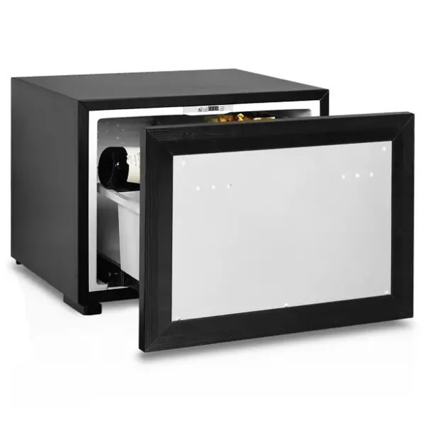 Inbouw-Minibar | SERIE TD | 52L (Lade) | Zwart | +5°C/+12°C | Statisch | Timerfunctie | 550x508x420(h)mm