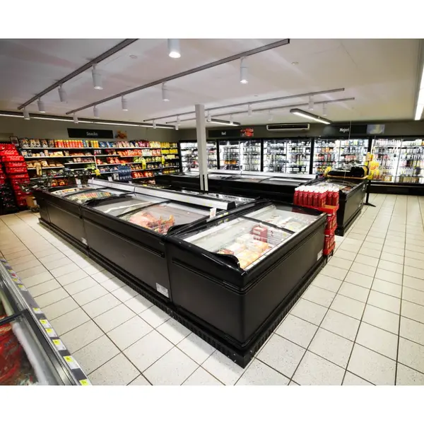 Supermarkt Koel-/Vrieskist | SERIE SFI | 715L | Wit | -18°C/-24°C & -1°C/+8°C | Statisch | Schuifdeksels | 1456x858x890(h)mm