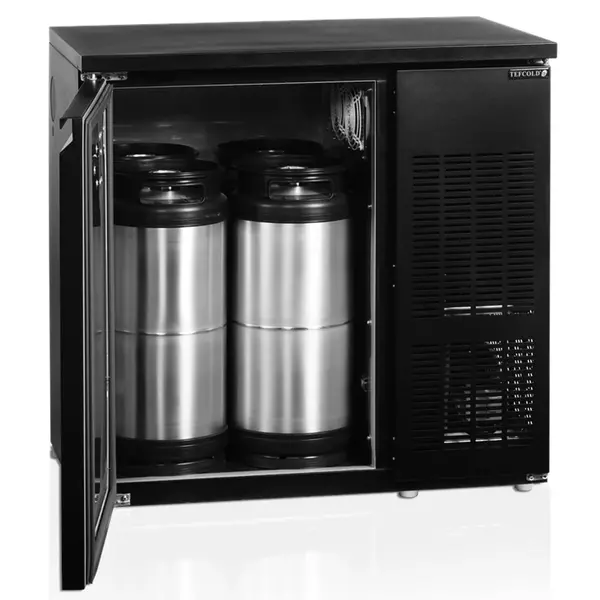 Vatenkoeler | SERIE CKC | Zwart | 4x 20L/1x 50L (KEG) | +2°C/+10°C | Geforceerd | 880x590x860(h)mm