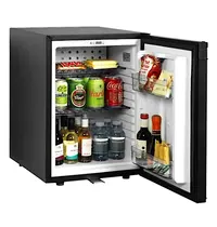 Tefcold Minibar | SERIE TM-C | 38L | Zwart | +5°C/+10°C | Statisch | Timer + Snelkoelfunctie | 402x500x565(h)mm