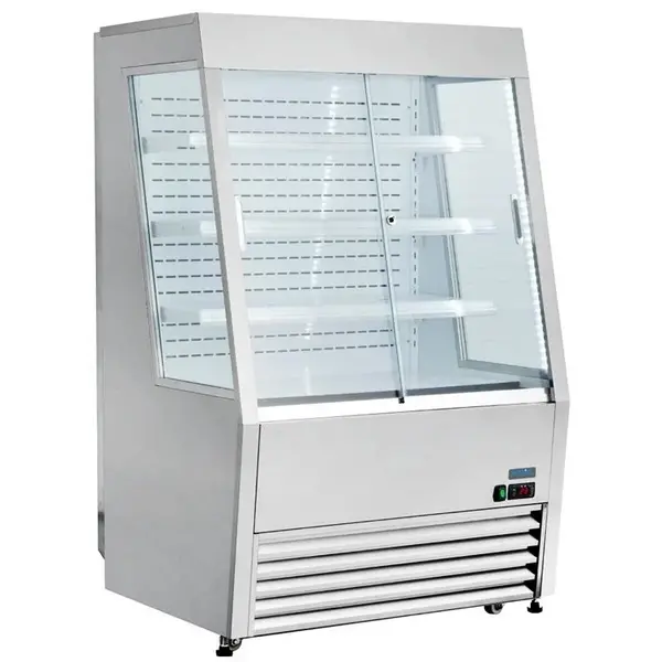 Wandkoeling | RVS | +3°C/+5°C | Geforceerd | 4 Schappen | 1.3kW | Schuifdeuren | 918x792x1450(h)mm