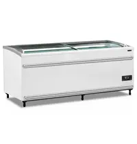 Tefcold Supermarkt Koel-/Vrieskist | SERIE SFI | 786L | Wit | -18°C/-24°C & -1°C/+8°C | Statisch | Schuifdeksels | 1856x858x890(h)mm