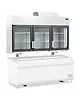 Tefcold Wandkoeling/-Vriezer + Standaard | SERIE MTF | Wit | -18°C/-24°C & -1°C/+8°C | Geforceerd | Draaideuren | 1850x745x2430(h)mm 