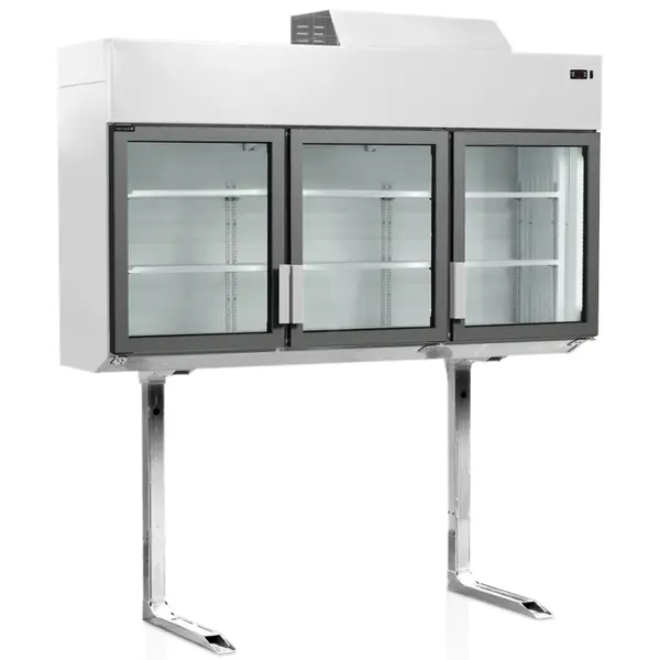 Wandkoeling/-Vriezer + Standaard | SERIE MTF | Wit | -18°C/-24°C & -1°C/+8°C | Geforceerd | Draaideuren | 2100x745x2430(h)mm