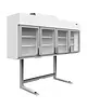 Tefcold Wandkoeling/-Vriezer + Standaard | SERIE MTF | Wit | -18°C/-24°C & -1°C/+8°C | Geforceerd | Draaideuren | 2500x745x2430(h)mm 