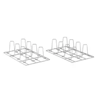 Diamond Kippen-Ovenroosterset | ConvexLine Heteluchtovens | 1/1 GN | 2 Stuks 