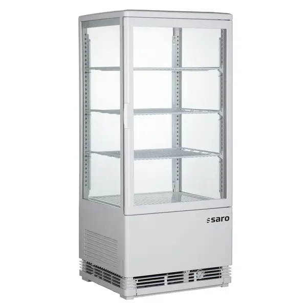 Koelvitrine | SC-SERIE | 78L | Wit | 0°C/+12°C | Geforceerd | 4 Niveaus | 428x386x960(h)mm