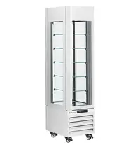 Diamond Gebaksvitrine | EXALTA | 260L | Wit | -2°C/+10°C | Geforceerd | 6 Niveaus | Wielen (Geremd) | 450x650x1900(h)mm 