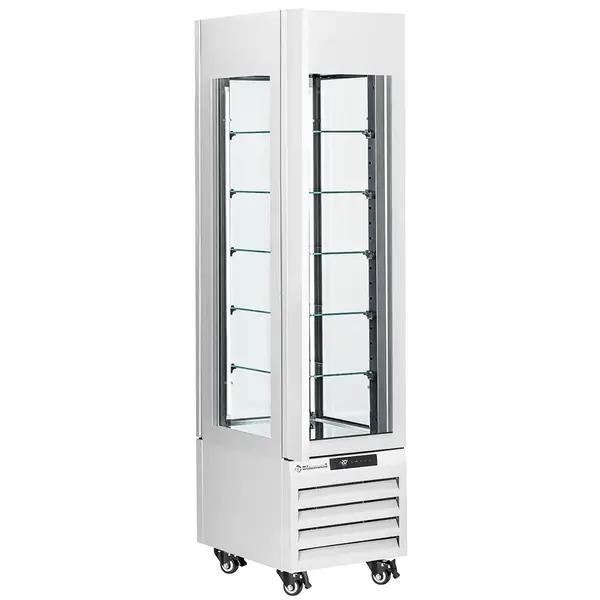 Gebaksvitrine | EXALTA | 260L | Wit | -2°C/+10°C | Geforceerd | 6 Niveaus | Wielen (Geremd) | 450x650x1900(h)mm