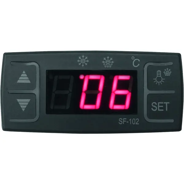 Koelvitrine | SC-Serie | 68L | Rood | 0°C/+12°C | Geforceerd | 4 Niveaus | 428x386x885(h)mm