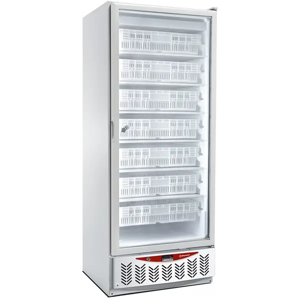 Vrieskast | 525L (EN/GN) | Wit | -18°C/-22°C | Statisch | Wielen | 750x740x1900(h)mm