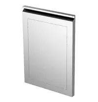 Diamond Dichte Deur | BAR LINE | RVS | 560x55x805(h)mm