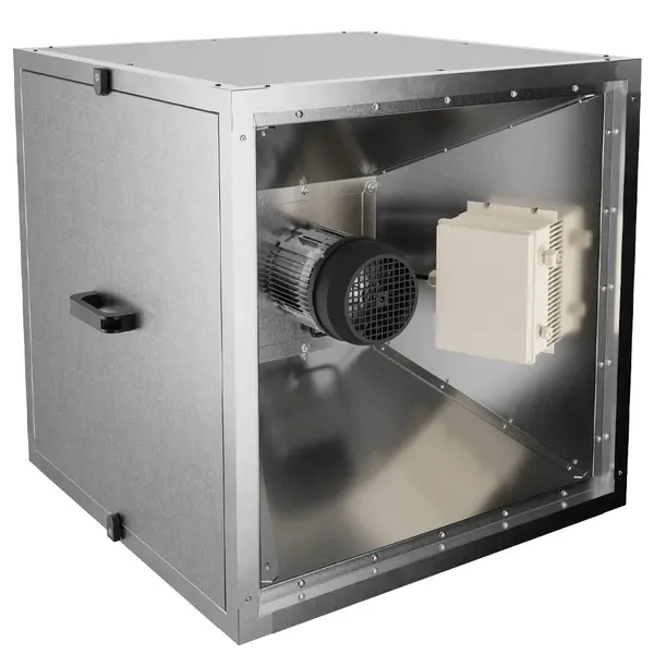 Inbox Afzuigmotor | 3200m³/u | Centrifugaal (Buitenstrooms) | 1.8A | 0.42kW (230V) | 560x560x560(h)mm