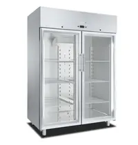 Marecos Koelkast | SOFTLINE | 1400L (2/1 GN) | RVS | +1°C/+8°C | Geforceerd | Draaideuren | 1440x840x2035(h)mm 
