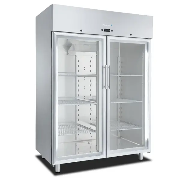 Koelkast | SOFTLINE | 1400L (2/1 GN) | RVS | +1°C/+8°C | Geforceerd | Draaideuren | 1440x840x2035(h)mm
