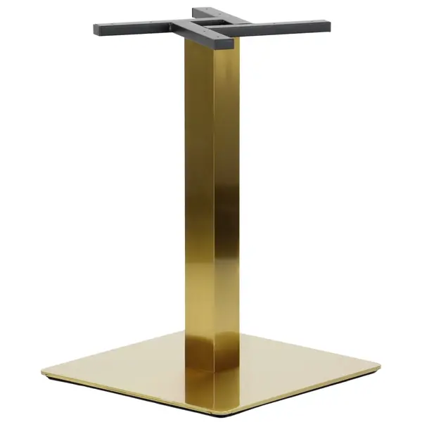 Tafelonderstel | FORMA | RVS | Goudkleurig | 500x500x720(h)mm