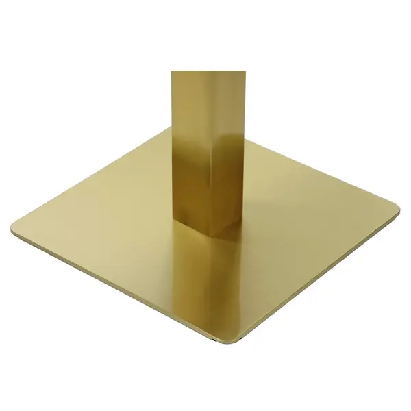Tafelonderstel | FORMA | RVS | Goudkleurig | 500x500x720(h)mm
