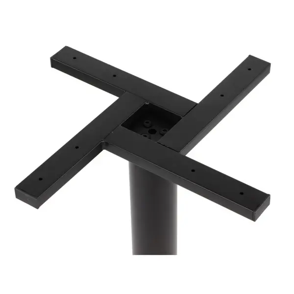 Tafelonderstel | PLAMO | RVS | Zwart/Goudkleurig | 500x500x720(h)mm