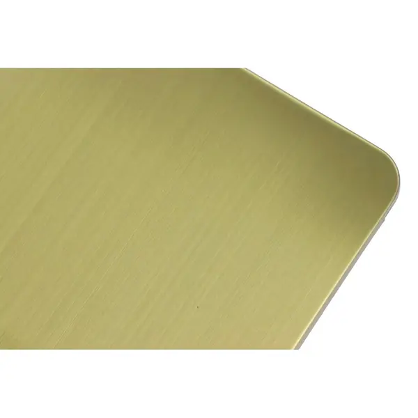 Tafelonderstel | PLAMO | RVS | Zwart/Goudkleurig | 500x500x720(h)mm