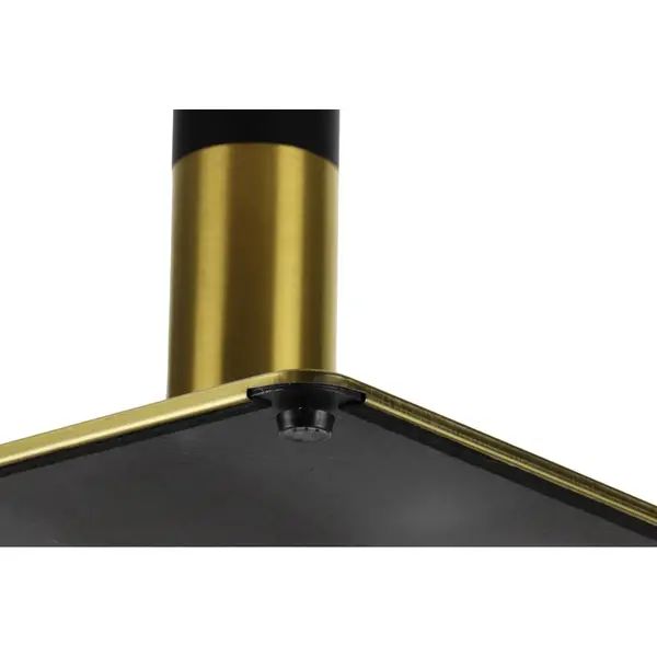 Tafelonderstel | PLAMO | RVS | Zwart/Goudkleurig | 500x500x720(h)mm