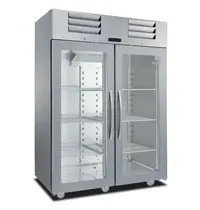 Marecos Koelkast | EXCEL | 1400L (2/1 GN) | RVS | +1°C/+8°C | Geforceerd | Draaideuren | Wielen (Geremd) | 1440x840x2020(h)mm 