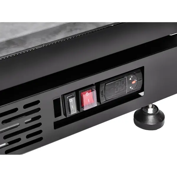 Koelkast | NAP | 1200L | Zwart | +2°C/+10°C | Geforceerd | Draaideuren | Anti-Condens Verwarming | Wielen (Geremd) | 1600x600x2100(h)mm