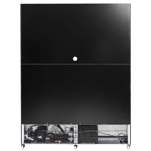 Koelkast | NAP | 1200L | Zwart | +2°C/+10°C | Geforceerd | Draaideuren | Anti-Condens Verwarming | Wielen (Geremd) | 1600x600x2100(h)mm