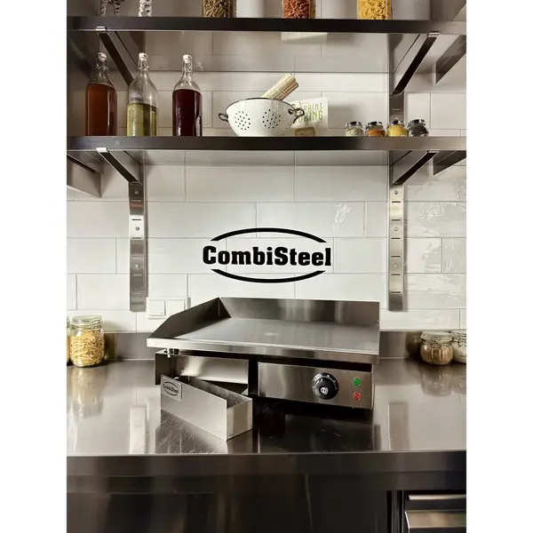 Bakplaat/Grillplaat | Glad | 3kW | 550x470x230(h)mm