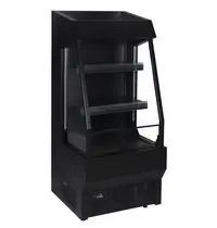 CombiSteel Wandkoeling | Zwart | +1°C/+7°C | Geforceerd | Open | Intern Nachtgordijn | Wielen | 660x710x1470(h)mm 