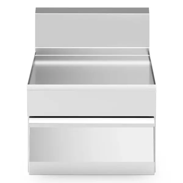 Neutrale Werkunit | FUN 650 | RVS | Lade | Achteropstand | 400x650x449(h)mm