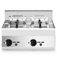 Modular Friteuse | FUN 650 | Elektrisch | 10+10L | ≤190°C | 15kW (400V) | Aftapkranen | 700x650x448(h)mm 