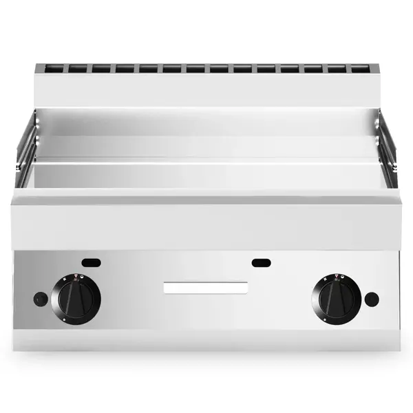 Bak-/Grillplaat | FUN 650 | Gas | Glad Oppervlak 696x520 (Verchroomd) | 11.4kW | Piëzo Ontsteking | 700x650x448(h)mm