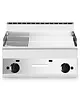 Modular Bak-/Grillplaat | FUN 650 | Gas | Glad/Gegroefd Oppervlak 696x520 (Verchroomd) | 11.4kW | Piëzo Ontsteking | 700x650x448(h)mm 