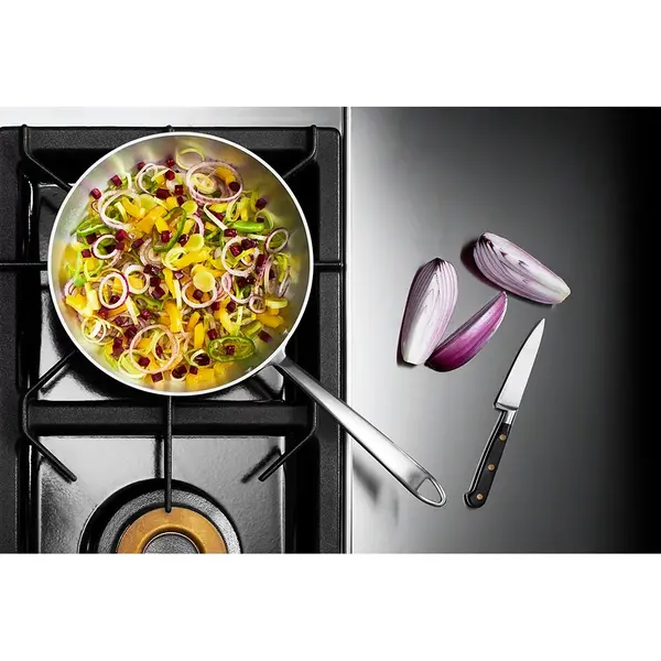 Fornuis/Doorkookplaat + Oven | FUN 650 | Gas | 2 Branders (3.6+5kW) + Plaat (8.2kW) + Oven (5kW) | Piëzo Ontsteking | Neutraal Vak | 1100x650x847/996(h)mm