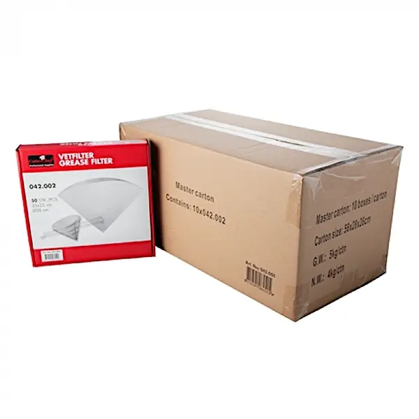 Vetfilter | 10x 50 Stuks | Ø260x250(h)mm