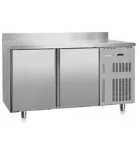 Marecos Koelwerkbank | SOFTLINE | Energiezuinig | 234L | 2 Deuren (2/3 GN) | -2°C/+8°C | Geforceerd | Achteropstand | 1500x600x850(h)mm
