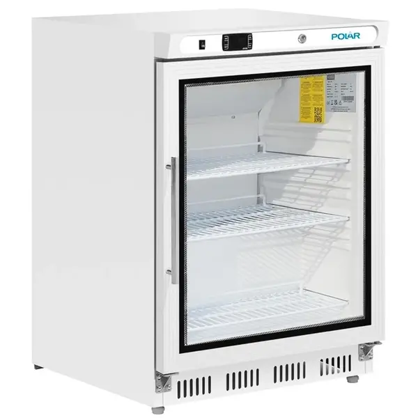 C-serie tafelmodel display koeling 150L | 150W | Met 1 glas deur | 230V | 600x600x850(h)mm