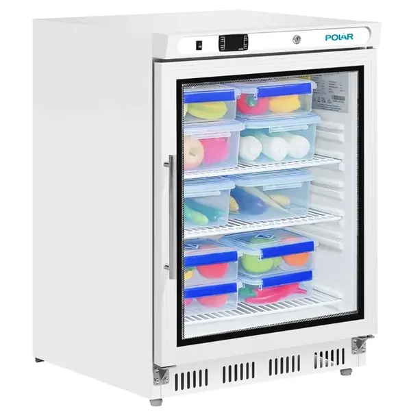 C-serie tafelmodel display koeling 150L | 150W | Met 1 glas deur | 230V | 600x600x850(h)mm