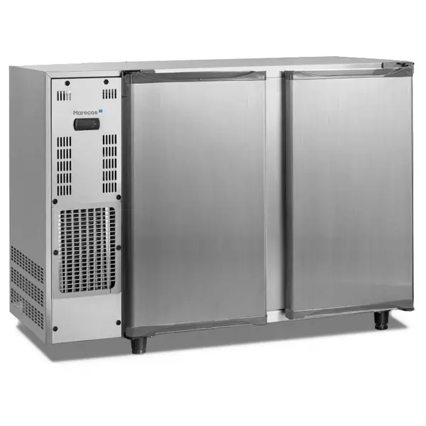 Barkoelkast | 380L | RVS | +1°C/+8°C | Geforceerd | Draaideuren | 1455x565x890(h)mm